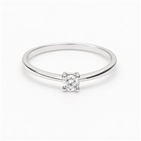 Anello Idee Preziose dal 1987 Donna in Oro bianco Zircone IP.AK18B/77 - IP.AK18B/77